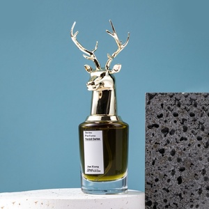 Alce all'ingrosso della fabbrica del profumo delle donne delle donne della bestia limitato testa di alce ritratto a tema floreale Spray fragranza per coppie - Product Image 3