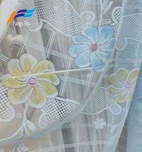 Tela de Cortina de Encaje <span class=keywords><strong>Jacquard</strong></span> 100% Poliéster al por Mayor, Tela de Mosquitera Africana Tejida por Urdimbre con Pulverización de <span class=keywords><strong>Pintura</strong></span>, Tela de Alta Calidad para Bolsas - Product Image 2