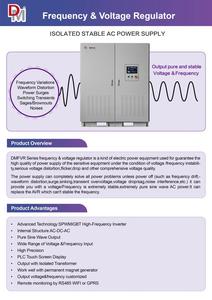 Régulateur de tension stabilisateur haute performance DMFVR33-1500KW pour machines industrielles - Product Image 5