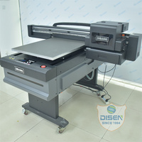 Impresora Uv de cama plana 6090 Impresora Uv industrial A1Phone Case Impresora Uv 3 I3200 Cabezales PP Software para impresión de vidrio de taza de botella