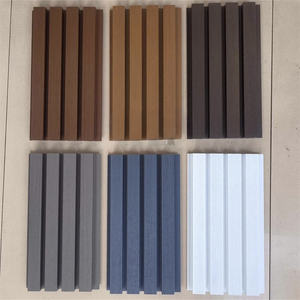 VANJOIN estilo australiano 219x26mm impermeable WPC estriado Exterior decorar Panel de pared - Product Image 6