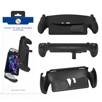 Housse de protection en TPU revêtement anti-rayures anti-empreintes digitales pour manettes de jeu antichoc larges compatibles avec le portail PS