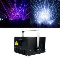 Láser de Aluminio Impermeable de 5W 6W con Efecto de Animación 3D, Luz de Escenario para DJ, Bodas, Teatro, Discoteca, Club Nocturno
