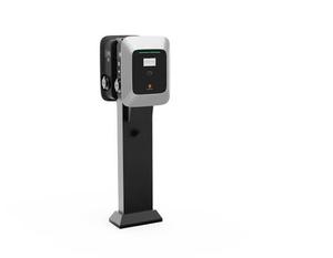 Starcharge Saturn IP54 2 x22kW/2 x 32A max. CE-RED CB UKCA RCM WPC NTC OCPP 1.6J AC EV <b>Charging</b> Station - Product Image 3