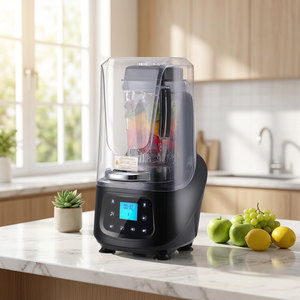 Extracteur de jus à mastication lente grande capacité, presse à froid avec corps en acier inoxydable et moteur silencieux pour la maison et la cuisine - Product Image 3