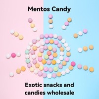 Gomitas de Frutas Redondas y Masticables, Sabor Afrutado Surtido, Snack para Tiendas de Conveniencia