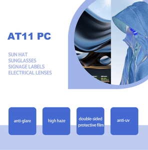 Feuille teintée <span class=keywords><strong>de</strong></span> <span class=keywords><strong>polycarbonate</strong></span> <span class=keywords><strong>anti</strong></span> <span class=keywords><strong>UV</strong></span> fumé noir transparent <span class=keywords><strong>de</strong></span> film <span class=keywords><strong>de</strong></span> PC - Product Image 3