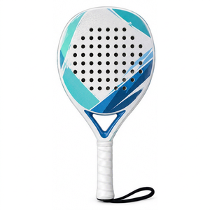 Raquettes de padel personnalisées en fibre de carbone 3K 12K 18K 24K, raquettes de tennis de plage haute performance, équipement de tennis de padel - Product Image 1