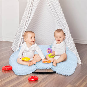 <span class=keywords><strong>Almohada</strong></span> multifuncional suave para bebés, <span class=keywords><strong>almohada</strong></span> <span class=keywords><strong>de</strong></span> <span class=keywords><strong>lactancia</strong></span> para gemelos con dos almohadas <span class=keywords><strong>de</strong></span> salón - Product Image 2