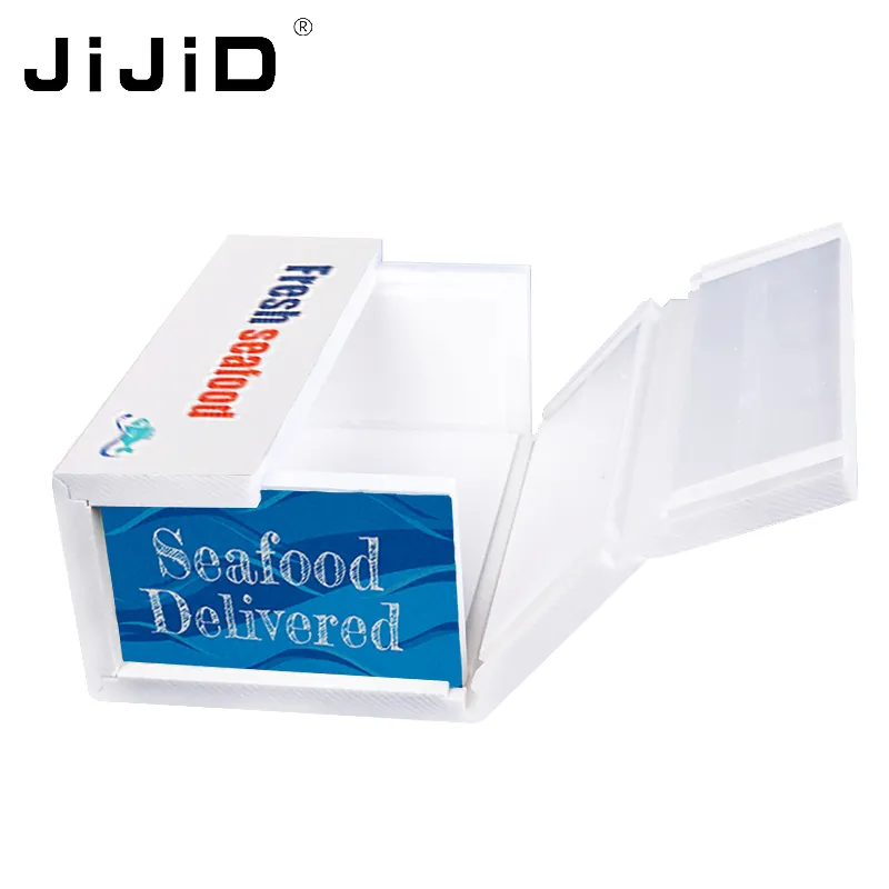 JiJiD Eps Kotak Insulasi Ikan Beku Terisolasi Pengiriman Kotak Busa untuk Makanan Beku Kotak Pendingin Styrofoam
