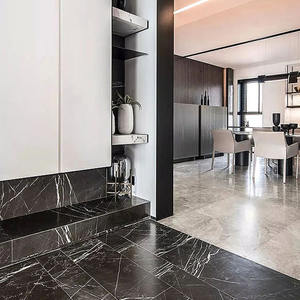 Pietra di marmo naturale pietra <span class=keywords><strong>Bulgaria</strong></span> Grey lastra di marmo di grandi dimensioni pavimento in marmo con venature bianche - Product Image 6