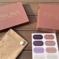 Coffret Cadeau Noir à Fermeture Magnétique, Emballage de Luxe Pliable et Personnalisable avec Logo