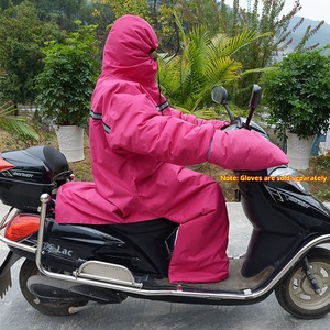 Moto électrique pour vélos et scooters, imperméable et coupe-vent, idéale pour l'<span class=keywords><strong>hiver</strong></span> et l'automne, randonnée, voyage, pour femmes, en polyester, pour usage extérieur - Product Image 5
