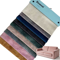 Fabricant de décoration intérieure, échantillon gratuit de haute qualité, tissu de velours hollandais imprimé 100% polyester pour meubles
