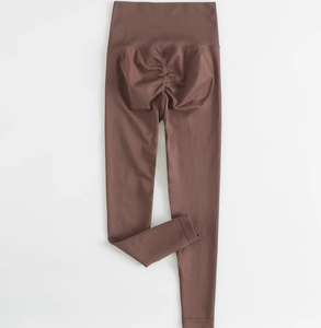 กางเกงโยคะผู้หญิง ZEDE แบบปรับแต่งได้ เหมาะสำหรับกิจกรรมกลางแจ้ง วิ่งออกกำลังกาย เอวสูง กระชับสัดส่วน - Product Image 6