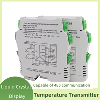 Transmetteur de température LCD industriel avec sortie 4-20mA et isolation pour système PLC DCS Entrée PT100 RTD pour isolateurs