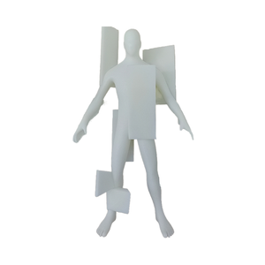 Modèle en résine imprimé en 3D de haute qualité, sculpture humaine de grande taille, prototypage rapide, couleurs personnalisées, service d'usinage - Product Image 2