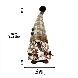 Gnomi del Caffè Fatti a Mano, Eco-Friendly e Durevoli, Decorazione per Bar, Giocattolo Imbottito Scandinavo Tomte <span class=keywords><strong>Nisse</strong></span>, Arredamento Rustico - Product Image 6