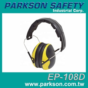 Orejeras de Protección Auditiva de Alto Rendimiento EP-108D con Reducción de Ruido de 27dB NRR, Almohadillas de PVC Suave, Reutilizables y Cómodas para el Trabajo y el Estudio - Product Image 2