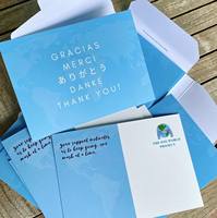 Ensemble d'enveloppes pour cartes de vœux en feuille d'or A6 personnalisées pour les invitations de mariage Messages de remerciement Bonbons polyvalents Ciment Sable d'ordures