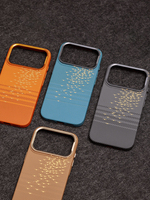 Étui de protection magnétique de luxe en fibre de carbone pour iPhone 17 16 15 Pro Max avec bouton IA et cadre métallique pour appareil photo, coque rigide en PC