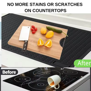 Tapis en silicone antidérapant de qualité alimentaire, résistant aux hautes températures, imperméable, pour évier de cuisine, cuisinière, four, comptoir - Product Image 4