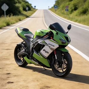 Kawasaki ZX-6R Supersport de catégorie moyenne, moteur 636cc, suspension sport, contrôle de précision, motos à essence - Product Image 6