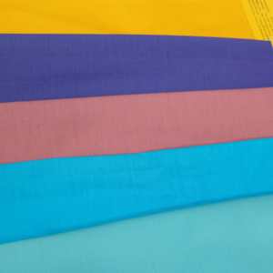 しわになりにくい203gsmポプリン織物生地、ポリエステル65%、ビスコース35%混紡、男の子、男性、女性用シャツ、制服生地 - Product Image 1