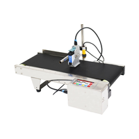 Machine de codage électrique en ligne, imprimante d'étiquettes à jet d'encre automatique 1 tête, impression TIJ pour date d'expiration, lot, QR code, plastique, verre