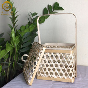 King willow gewebte Bambus korb box, Geschenk box, Obstkorb von <span class=keywords><strong>China</strong></span> Hersteller - Product Image 3