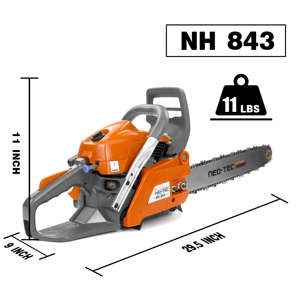 Motosierra de Gasolina NEOTEC de Alta Calidad NH843 de 43cc para Cortar Madera, Motosierra de Gasolina NH843-16 de 43cc, Motosierra de Barra NH843-16 - Product Image 2