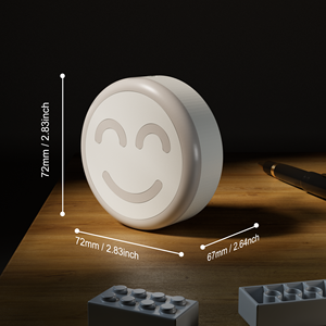 Energy Saving 0.5W <b>Plug</b> <b>in</b> LED Night <b>Light</b> Cute Smile Face <b>Light</b> <b>Sensor</b> Lamp CE RoHS Factory Wholesale OEM Night Lamp - Product Image 3
