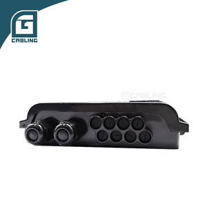 Caja de terminación de <span class=keywords><strong>fibra</strong></span> óptica para exteriores Gcabling de 24, 32, 48 núcleos, impermeable, con conexión de cable de <span class=keywords><strong>fibra</strong></span> óptica <span class=keywords><strong>FDT</strong></span> NAP y 6 puertos de carga. - Product Image 3