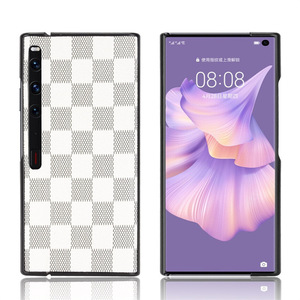 Meilleure vente accessoires de coque de téléphone étui en cuir étui en cuir à motif à carreaux pliant tout compris pour <span class=keywords><strong>Huawei</strong></span> <span class=keywords><strong>Mate</strong></span> <span class=keywords><strong>XS</strong></span>/<span class=keywords><strong>Mate</strong></span> X - Product Image 3