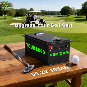 CTS 48V 105Ah <b>Golf</b> Cart <b>Battery</b> Deep Cycle <b>Lithium</b> Ion Pack for Club Car EZGO Replacement - Product Image 3