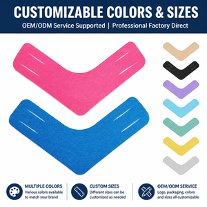 Cinta Kinesiológica Elástica en Forma de V de Algodón Yx Tape (1 Bolsa) con Adhesivo Termofusible para Alivio del Dolor en Rodilla, Hombro y Codo - Product Image 5