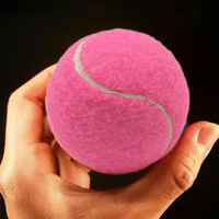 Balles de tennis et de padel colorées de haute qualité, rebond élevé, laine naturelle et caoutchouc, durables, haute élasticité pour le padel et le tennis