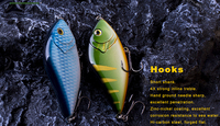 Kingdom — leurre méné rigide coulant en plastique, appât artificiel idéal pour la pêche au brochet, crankbait, 10CM, 45G, 1 unité