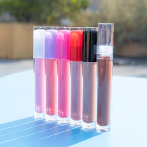 Tubo de brillo de labios rosa, brillo de labios hidratante, brillo de labios vegano, Etiqueta Privada, listo para enviar bajo pedido, disponible - Product Image 3