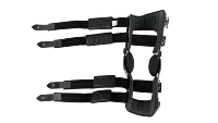 Attelle orthopédique articulée réglable pour genou, immobilisateur de jambe pour récupération post-opératoire des ligaments (ACL/MCL) et des fractures, OEM CE ISO13485