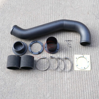 Pour Sea-Doo RXP-X 300 2016-2019+ RIVA Seadoo 300 Système d'échappement turbo en aluminium Kit de tuyau d'échappement arrière Améliore le son SEADOO-08