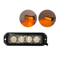 Projecteur stroboscopique LED 12W de pointe, 12-24V CC, IP67, avec 26 modes de clignotement et fonction mémoire pour chariot élévateur