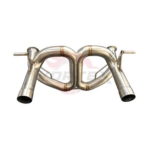 ท่อไอเสียสแตนเลสสตีล Vortex Premium X Pipe สำหรับ Lamborghini Aventador SVJ 6.5L V12 ระบบ Catback - Product Image 1