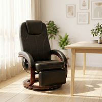 Fauteuil inclinable en cuir, canapé inclinable moderne, fauteuil de salon, fauteuil inclinable réglable, fauteuil relaxant, fauteuil TV