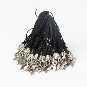 Ganci a Moschettone Dorati per Cordini di Telefoni Cellulari, Accessori Fai-da-Te per Creazioni Artigianali - Product Image 2