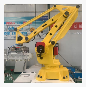 Robot empileur à prix d'usine pour sacs <span class=keywords><strong>de</strong></span> 25 kg, 30 kg, 50 kg, 100 kg, 150 kg, bras robotisé pour sacs <span class=keywords><strong>de</strong></span> riz, sable, terre, boîtes, palettes, robot palettiseur - Product Image 1