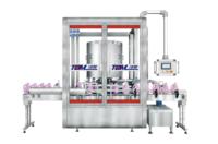 Machine de capsulage numérique intelligente à bec rotatif pour bouteilles en plastique et en verre de qualité alimentaire - Têtes de capsulage 4/8/10