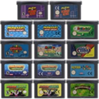 Nouvelle cartouche de jeu vidéo filaire Super Mari Advance pour SP avec étui de protection transparent de haute qualité, livraison directe