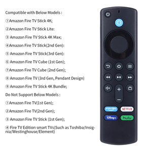 Control Remoto Universal por Voz L5B83G para Smart Fire TV Stick <span class=keywords><strong>4K</strong></span> <span class=keywords><strong>Max</strong></span> con Alexa de 3.ª Generación - Product Image 5