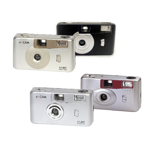 Film Camera 35mm Film Camera Wholesale OEM Mini Non Disposable Camera Logo Custom 35 mm Flash Film Cameras for Gift